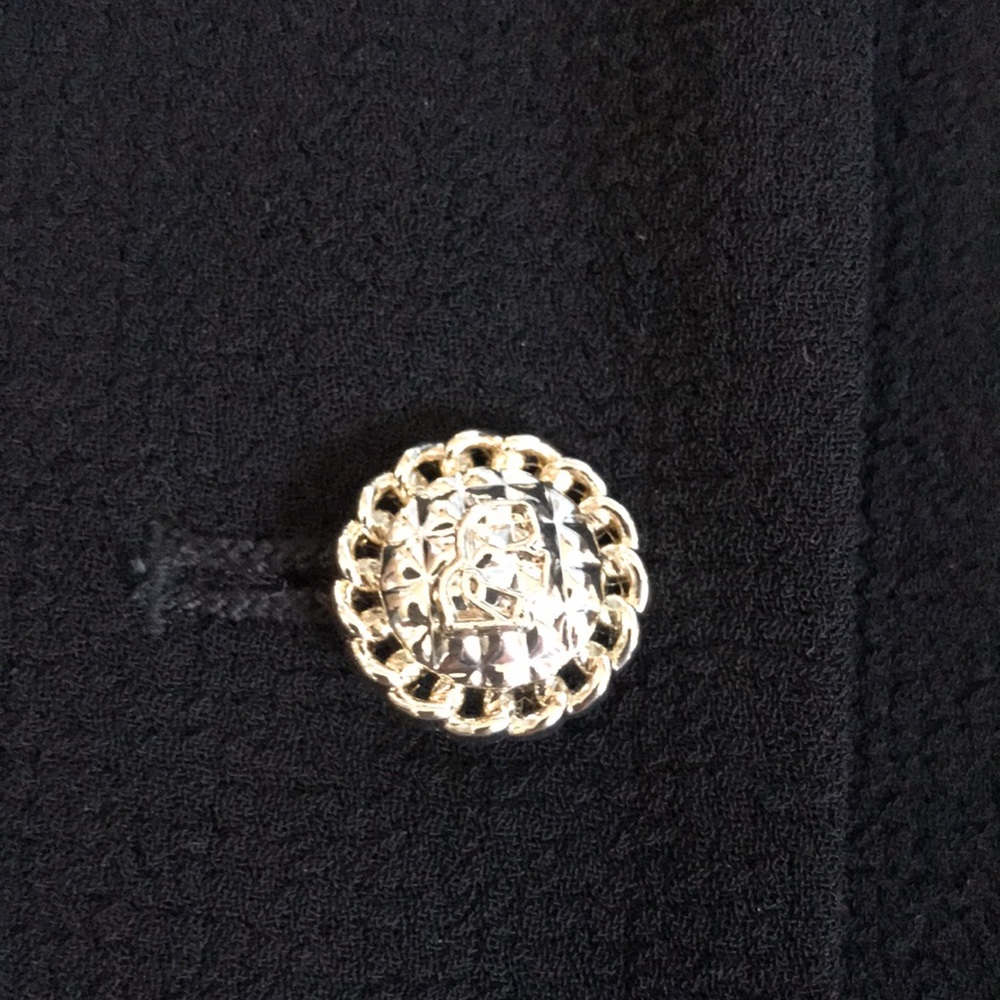 NWOT Karl Lagerfeld black blazer size 2 - Picture 3 of 9